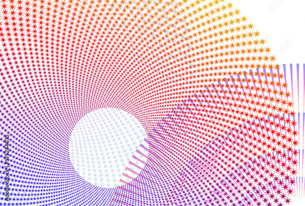 Poster abstract spiral rainbow design element on white background of twist lines. vector illustration eps 1