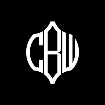 CBW letter logo. CBW best black background vector image. CBW Monogram logo design for entrepreneur and business.
