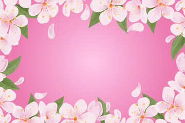 Obraz na płótnie Canvas Cherry Blossom Background - 6