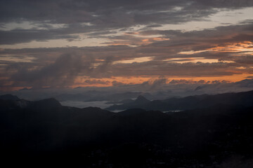 Senset / Sunrise in Rio de Janeiro Brasil