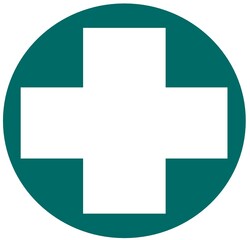 Medical cross icon.