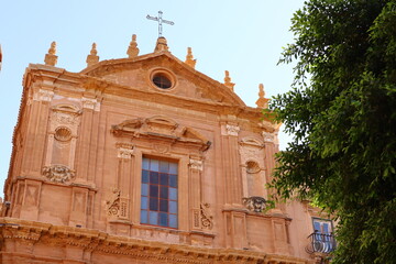 Obraz premium Agrigento, Sicily (Italy): Church of San Domenico