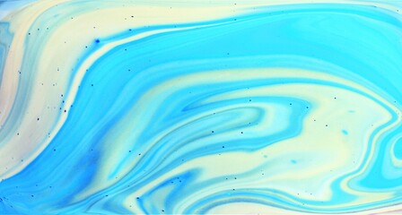 White and blue marble background. Background for the cover of a laptop, notebook.