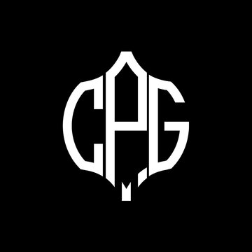 CPG letter logo. CPG best black ground vector image. CPG Monogram logo design for entrepreneur and business.