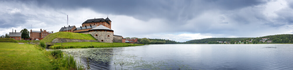 Fototapeta na wymiar Häme castle in Hämeenlinna, Finland