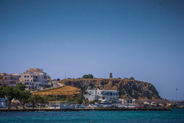 Obraz na płótnie Canvas Summer photoshooting at Tinos Island, Greece