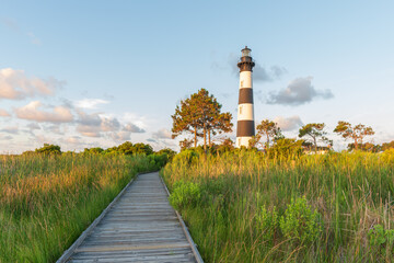 Bodie Island Lighthouse and Boardwalk