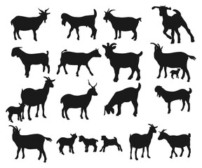 Goat eps, goat vector, goat silhouette, goat