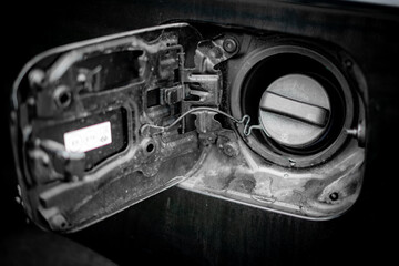 Tank, Tankdeckel, tanken, Zapfen, Tank, Einfüllstutzen, klappe, Tankklappe