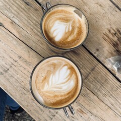 cup of cappuccino