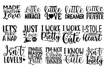 Cute & Baby Svg Design Bundle