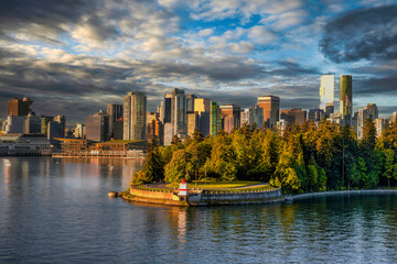Entrance to the Port of Vancouver, Canada