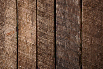 Medium Brown Wooden Plank Background Surface