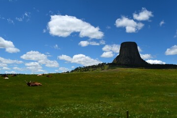 Devils Tower in Wyoming