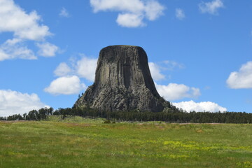 Devils Tower in Wyoming