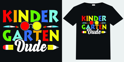  kindergarten Dudu T-shirt Design