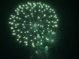 Fototapeta premium Fireworks In The Sky