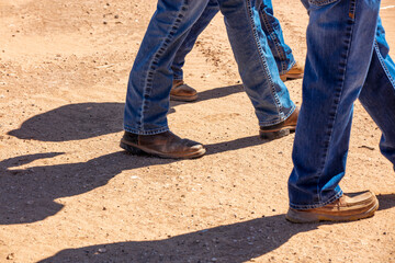 Oil Tank Farm in West Texas