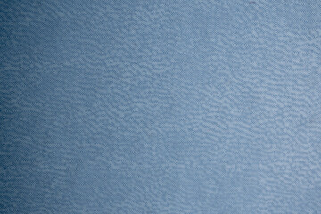 detalle de cobertura de agenda de plástico azul cielo con textura de puntos