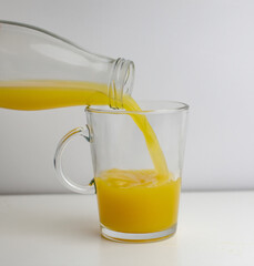 glass of orange juice