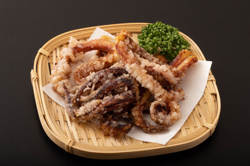 烏賊げそ天ぷら