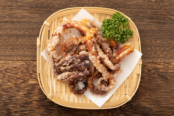 烏賊げそ天ぷら