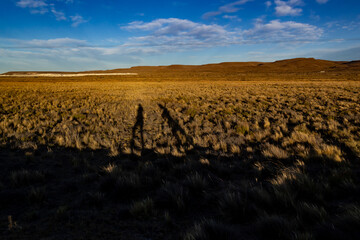 Caminata por la estepa