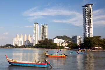 Fototapeta premium Tanjung Bungah Penang Island Malaysia