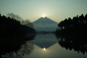 ダイヤモンド富士山
