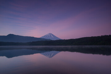 西湖の富士山