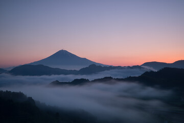 富士山の雲海