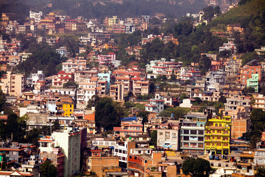 Urban Density Kathmandu Valley Nepal