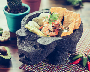 Fototapeta plato tipico de la comida mexicana obraz