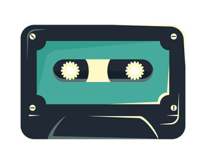 Fototapeta premium retro cassette icon