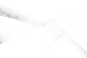 Abstract white and gray color, modern design background with geometric shape. Vector illustration.	