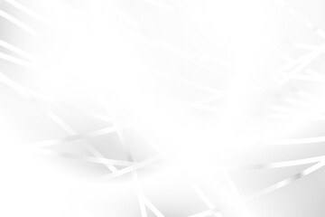 Abstract white and gray color, modern design background with geometric shape. Vector illustration.	