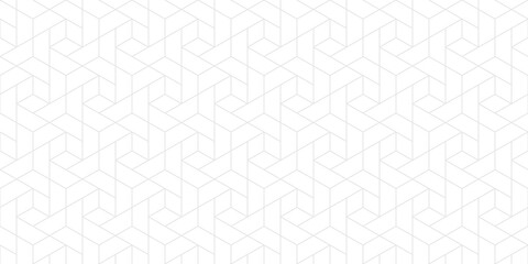 white abstract background with  hexagon pattern style and seamless concept