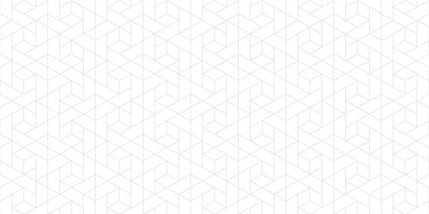 white abstract background with  hexagon pattern style and seamless concept