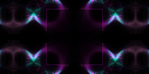 Fraktal Hintergrund Design für Drucksachen und Internet