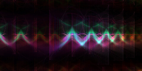 Fraktal Hintergrund Design für Drucksachen und Internet