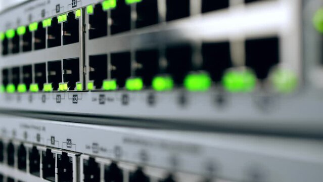 Computer network Ethernet switch ports 