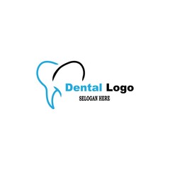 Dental care logo Template vector illustration icon