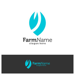 Leaf Logo Design Template. Leaf logo concept vector. Creative Icon Symbol