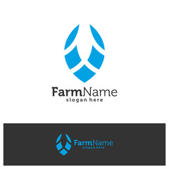 Leaf Logo Design Template. Leaf logo concept vector. Creative Icon Symbol