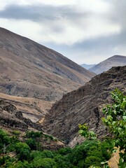 view of the mountains