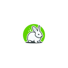 easter bunny rabbit vector illustration