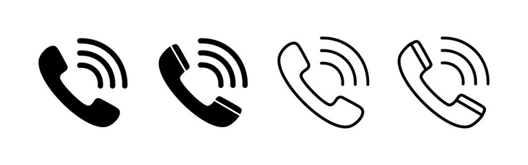 Call icon vector. telephone sign and symbol. phone icon. contact us