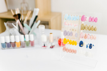ネイルチップとネイルケア用品
