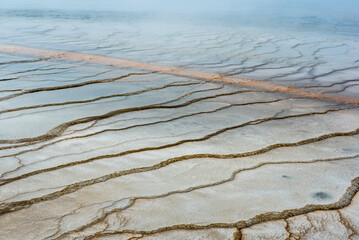 Yellowstone Thermalgebiet Struktur