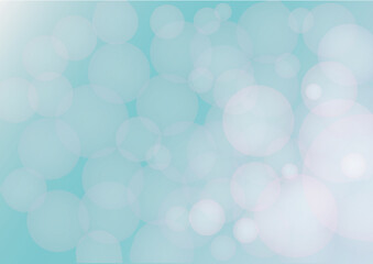 green bokeh background vector illustration